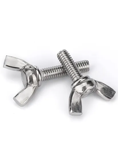 M6*12 DIN316 Stainless Steel 304 Wing Screw for Equipment